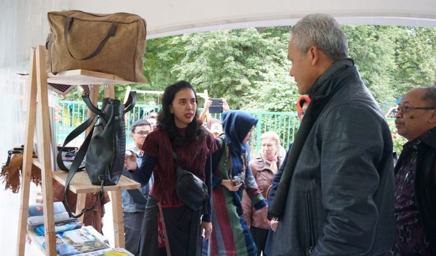 Rorokenes Tas Anyam Kulit Woven Leather Bag