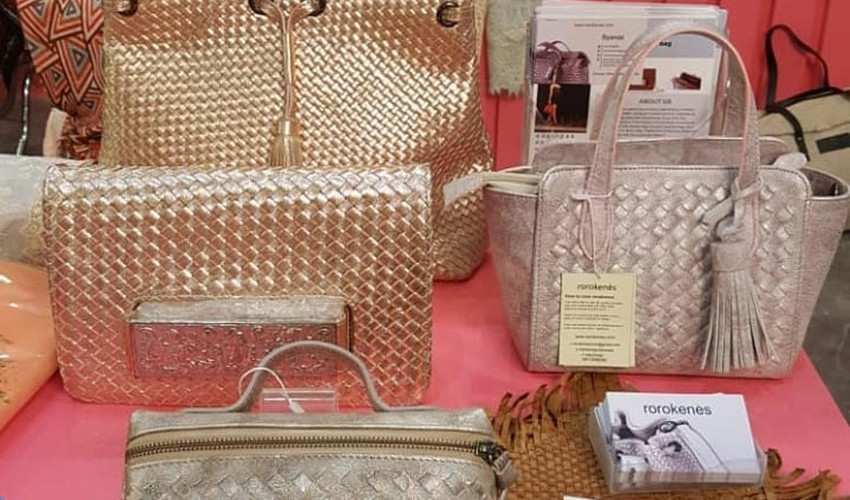 Rorokenes Tas Anyam Kulit Woven Leather Bag