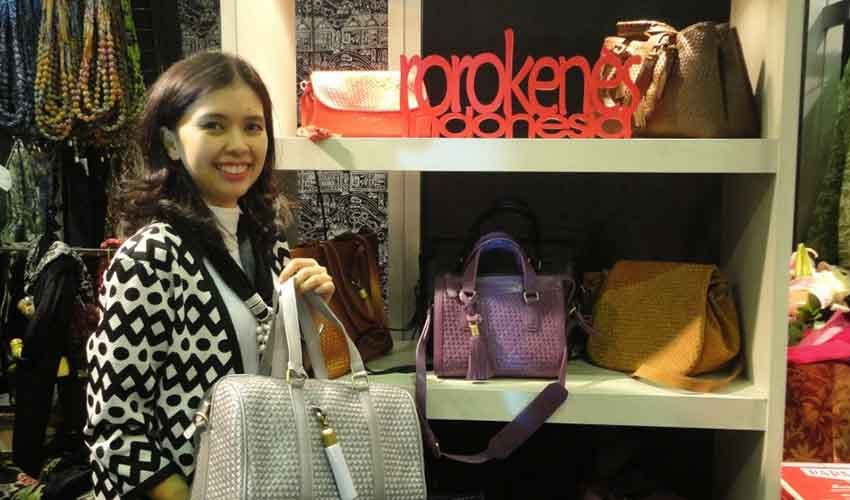 Rorokenes Tas Anyam Kulit Woven Leather Bag