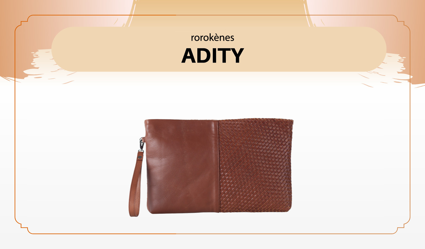 Tas Anyaman Kulit Handmade Adity Rorokenes