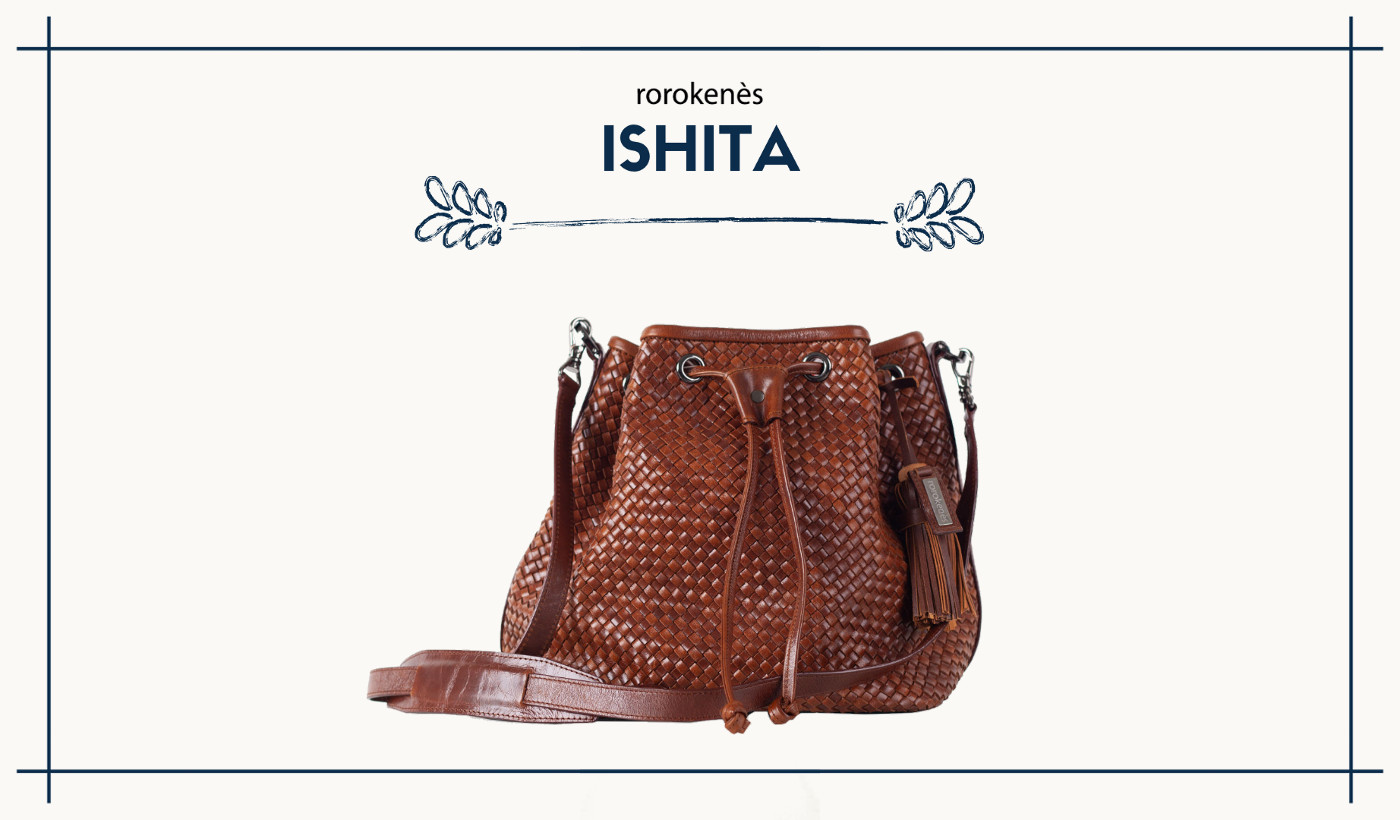 Tas Anyaman Kulit Ishita Rorokenes