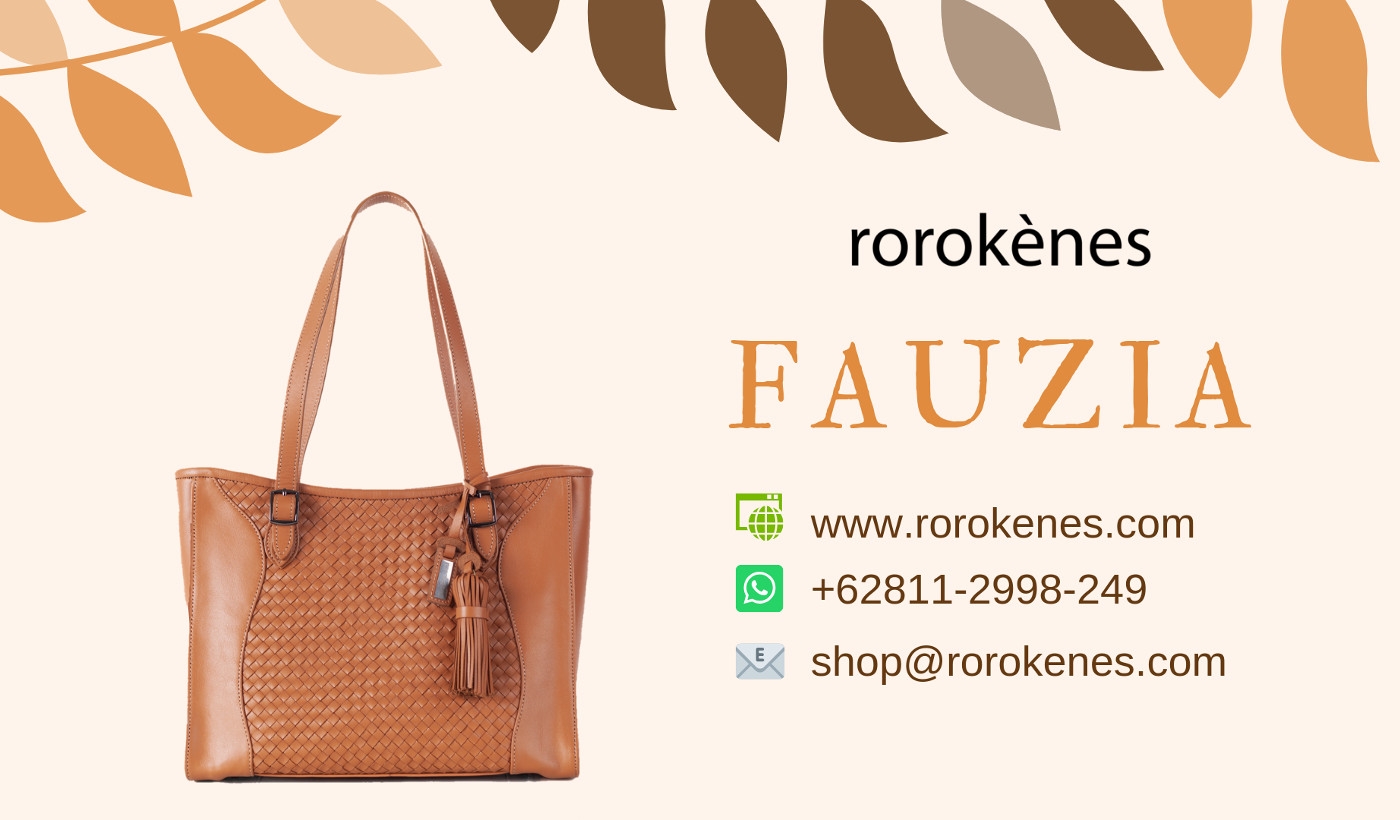 Tote Bag Tas Anyaman Kulit